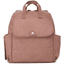 Babymel Sac à langer Robyn convertible similicuir dusty rose