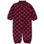 name it Girls Fleeceoverall Spektra sangria
