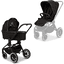MOON Carro de bebé combinado Resea Edition+ black / black mate