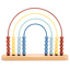 eitech Motorikschleife Regenbogen Abakus