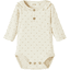 Lil'Atelier pitkähihainen bodysuit Nbfdida Turtledove