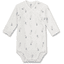 Sanetta Wrap bodysuit offwhite 