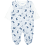 STACCATO  Romper + skjorte med sjøblått mønster 