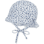Sterntaler Ekologiczna czapka z daszkiem i ochroną szyi biała