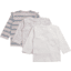 Hust &amp; Claire langærmede skjorter Alda White sand 3-pack