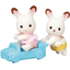 Sylvanian Families® Figurine jumeaux lapins chocolat 5420