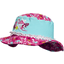 Playshoes Chapeau d'été anti-UV enfant bleu flamant rose