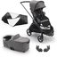 bugaboo Kinderwagen Set Dragonfly Complete Graphite Grey incl. accessoires