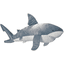 Wild Republic Gosedjur Cuddle kins Jumbo Shark