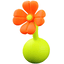 haakaa® Blumenverschluss für Milchpumpe, orange