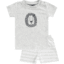 JACKY T-Shirt+ Shorts grijs 