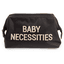 CHILDHOME Toaletní taška Baby Necessities černá / zlatá
