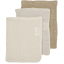 Meyco sand Vaskevott 3-pakning2-pakning soft /grå/taupe 20 x 17 cm