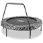 EXIT Tiggy junior trampolin med styr ø140 cm, sort / grå