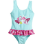 Playshoes Maillot de bain anti-UV enfant bleu flamant rose