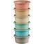 nip ® Caja snack de color con tapa 6 piezas 