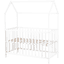 kindsgard Łóżko w kształcie domulillehus 60 x 120 cm białe