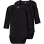 name it Langærmet body 2-pak Black 