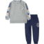 Converse Set pullover et pantalon sweat gris/bleu