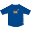 LÄSSIG Camiseta de baño manga corta UV azul camel
