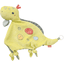 fehn ® Knuffeldoek handpop Dino