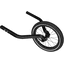 Qeridoo® 14" Joggerrad mit Gabelsystem für Zweisitzer Schwarz