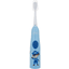 chicco Cepillo de dientes eléctrico con pila recambiable y cabezal de recambio para niños, azul