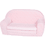 knorr toys® Kindersofa "Cosy heart rose" rosa