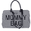 CHILD HOME Bolso cambiador Mommy Bag Large Houndstooth Black