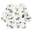  STACCATO  Shirt off white hund mønstret