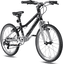 PROMETHEUS BICYCLES PRO® Kinderfahrrad 20 Zoll, Schwarz Silber SOOT-BLACK