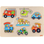 goki Puzzle de juguete Medios de transporte de 7 piezas