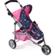 BAYER CHIC 2000 Puppenbuggy LOLA Butterfly navy-pink