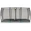 EXIT Allure Class ic zemní trampolína 244x427cm - zelená