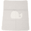 DAVID FUSSENEGGER Manta de bebé ballena / rayas de fieltro 70 x 90 cm