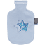 fashy ® Bolsa de agua caliente 0,8L con tapa, azul real