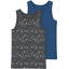 name it Tank Top 2er Pack Forged Iron