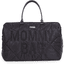 CHILDHOME Borsa fasciatoio Mommy Bag trapuntata, nero