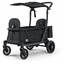 KETTLER Chariot de transport enfant pliable COMPACT All Black