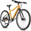 PROMETHEUS BICYCLES PRO® bicicleta infantil 26 pulgadas negro mate Orange SUNSET
