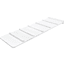 Fitwood Planche de glisse pour échelle d'escalade enfant TUOHI bois, blanc