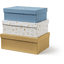 Kids Concept® Aufbewahrungsboxen 3 Stk. ,blau