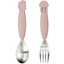 Done by Deer ™ Spoon &amp; Fork Set YummyPlus Sea friends in rosa