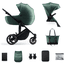 Kinderkraft Kinderwagen PRIME 2 2-in-1 Dark Green 