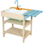 beluga Table enfant jeux d'eau et sable bois 41116
