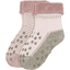 Camano Chaussettes pack de 2 ABS chalk pink melange 