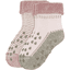 Ponožky Camano 2-Pack ABS chalk pink melange 