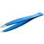 canal® Pinzette mit Nagelhautschieber, blau rostfrei 9 cm