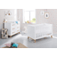 Pinolino Chambre bébé duo lit commode Riva bois blanc/naturel 70x140 cm