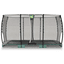 EXIT Allure Class ic zemní trampolína 214x366cm - zelená